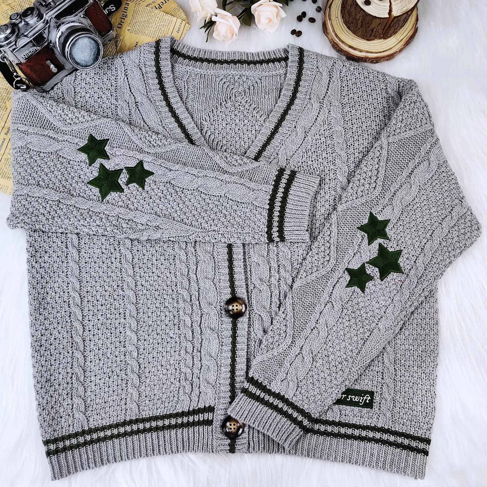 Taylor's Cozy Knit Cardigan
